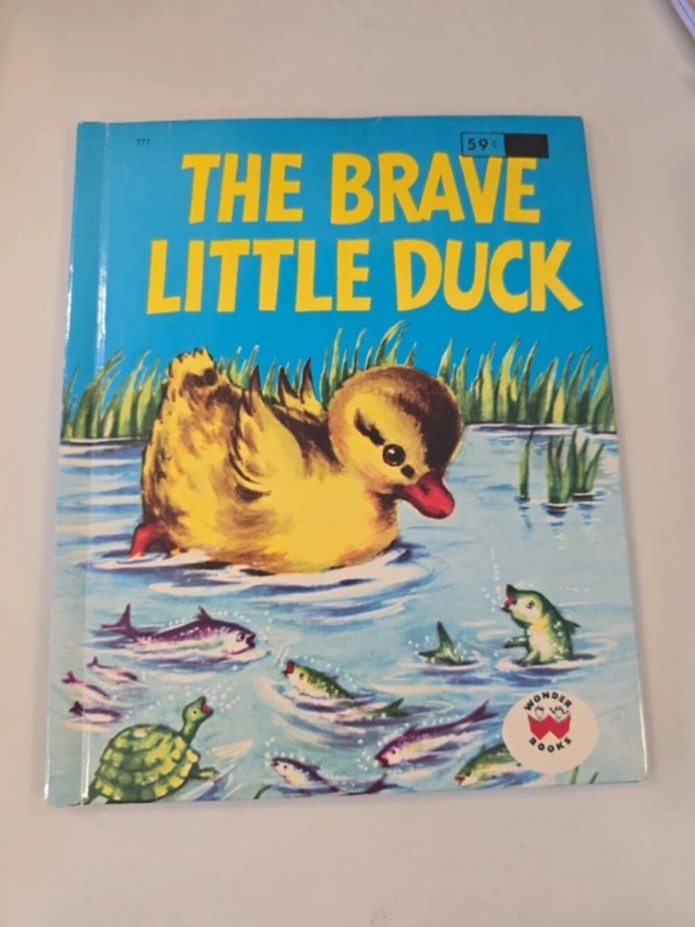 The brave little duck vintage book